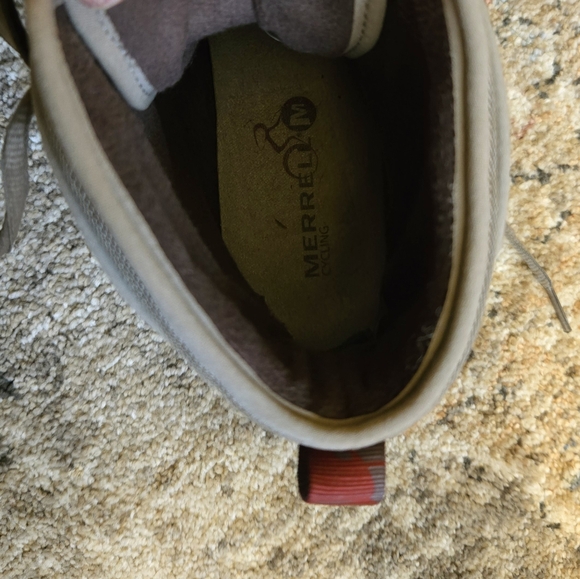 Merrell 'Boulder' Cycletread Leather Hiking Boots - Picture 8 of 10